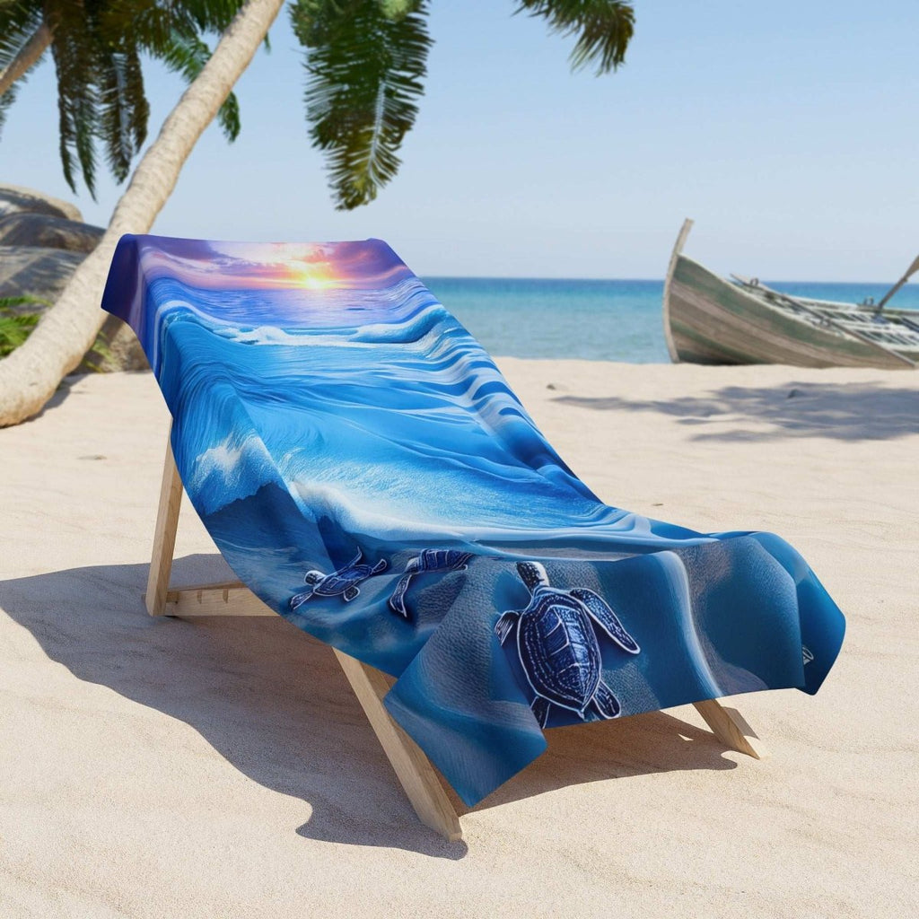 Baby Sea Turtle Beach Towel | Ocean Calling